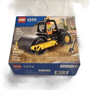LEGO City Construction Steamroller 60401 – Brand New Sealed